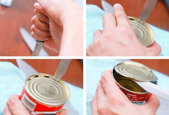 Как открыть консервную банку без ножа и открывашки — 5 лучших способов