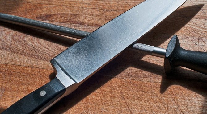 Как правильно точить ножи бруском, мусатом, кожаным ремнем и другими средствами