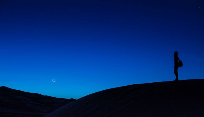 ночь в пустыне