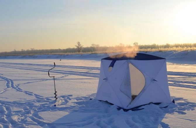 Отопление палатки