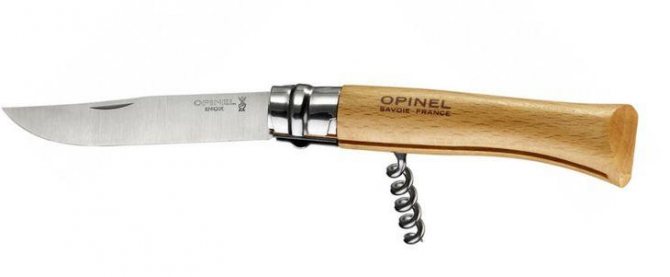 Складной туристический нож Opinel Stainless Steel
