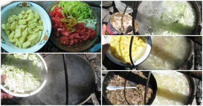 Yummy from the pot: recipes for camp cuisine! yummy, hike, step by step, recipes, tourism 